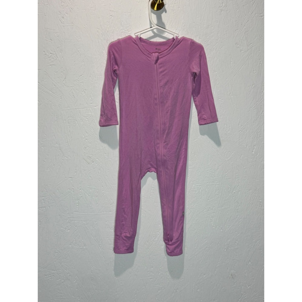 Kyte Baby Bamboo Rayon Zippered Footless Romper Orchid Purple 2T Sleeper